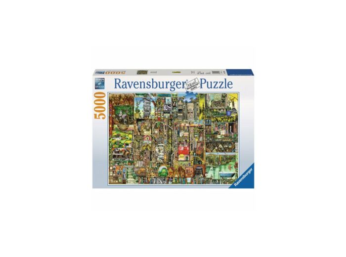 Puzzle 5000 pièces - Ville bizarre / Colin Thompson - Ravensburger