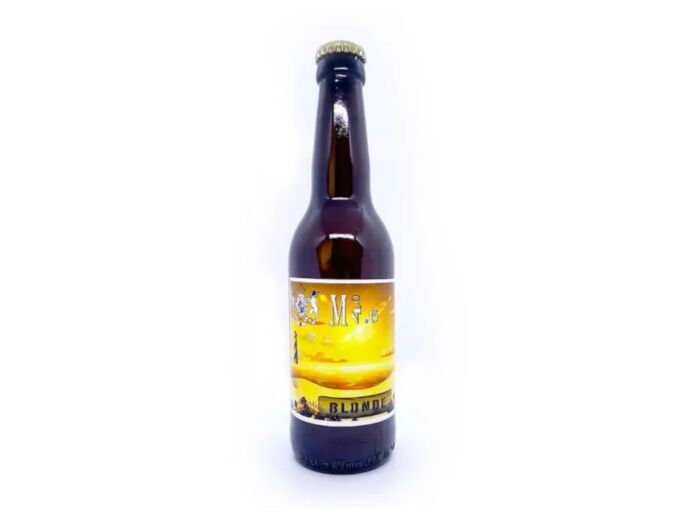 Bière M40 Blonde brasserie naturelle des Landes lot de 6 bouteilles 75 cl