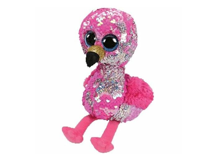 Peluche Sequin - Flamant Rose "PINKY"