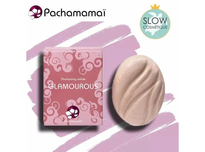 Glamourous shampoing solide cheveux secs 65G