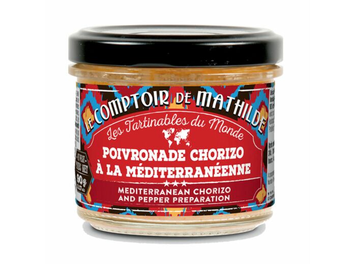Poivronade Chorizo à la méditerranéenne