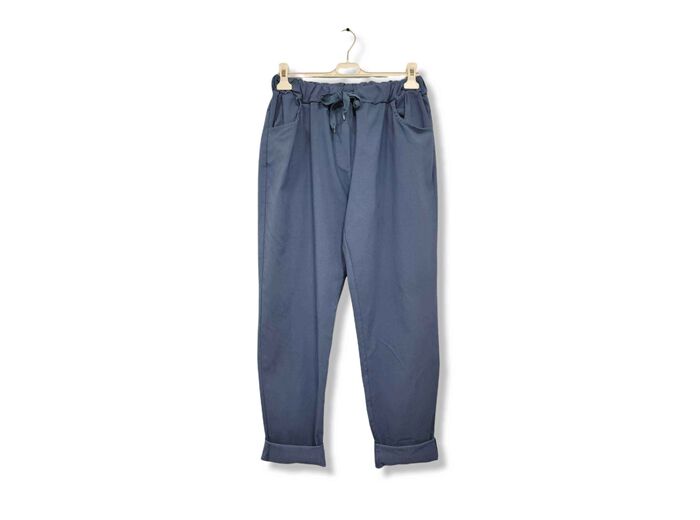 L948- Pantalon stretch C'Mélodie  🇮🇹 (bleu jeans)