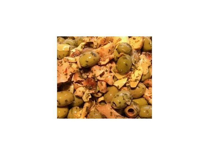 Olives tandoori-champignons