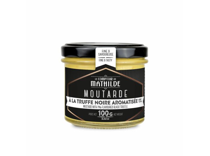 Moutarde à la truffe noire aromatisée 1% - 100g