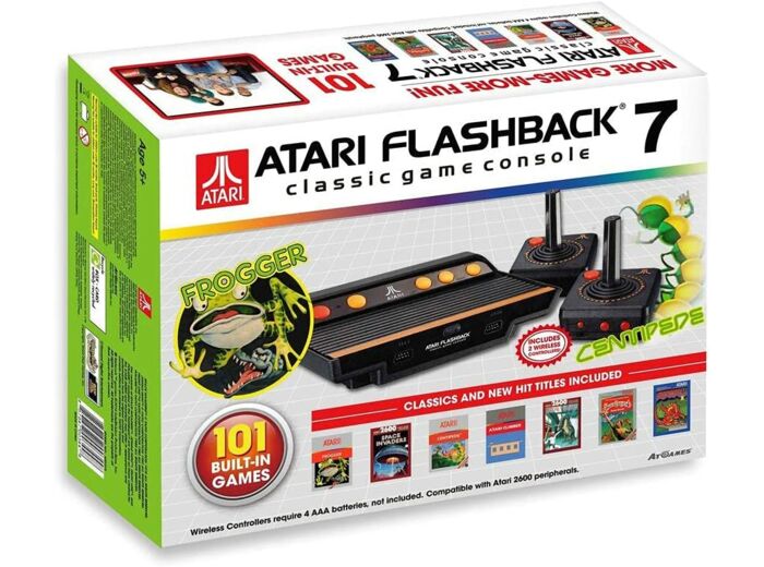 RECONDITIONNE - Console Atari Flashback 7 Console de jeu Classic + 101 Jeux intégrés