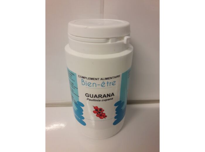 Bien-être - guarana - complément alimentaire - 120 gélules de 375 mg - 12/2022