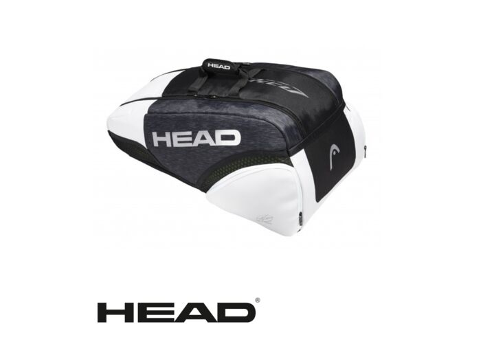 HEAD DJOKOVIC 9R SUPERCOMBI Black/White