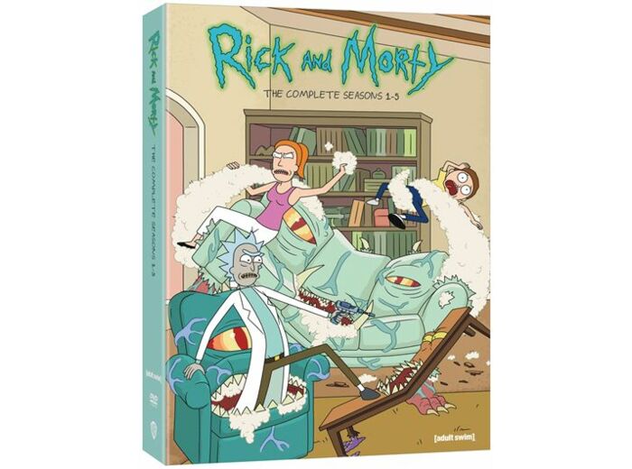 Coffret Rick And Morty Saisons 1 à 5 DVD