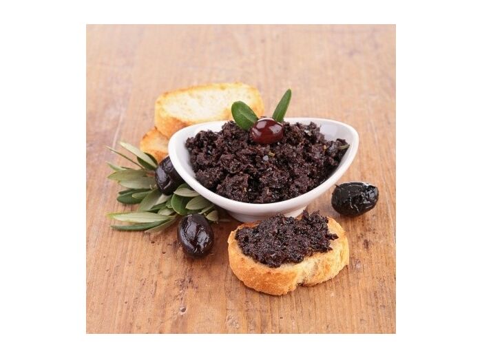 Olivade d'olive noire (sans anchois)