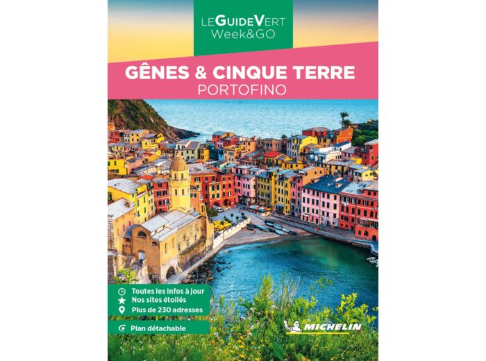 GUIDE VERT WEEK&GO GENES &CINQUE TERRE MICHELIN - PORTOFINO