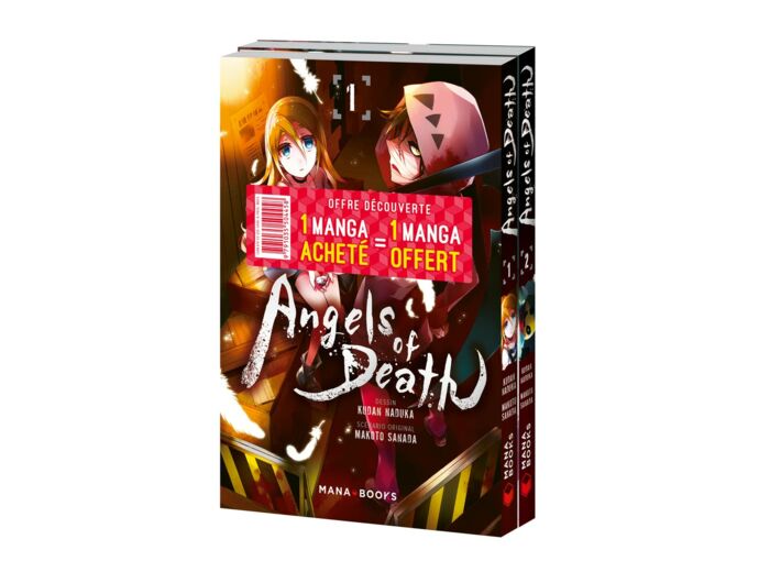 MANGA/ANGELS OF DEATH - PACK DECOUVERTE ANGELS OF DEATH T01 & T02
