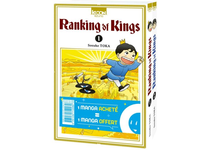 PACK OFFRE DECOUVERTE RANKING OF KINGS T01 & T02
