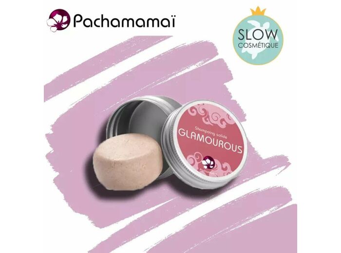 Glamourous shampoing solide 25G boite métal