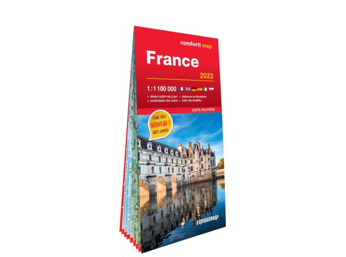 FRANCE 2023 1/1M100 (CARTE FORMAT GRAND LAMINEE)