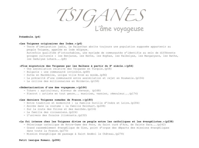 TSIGANES L'AME VOYAGEUSE