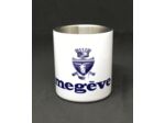 Mug inox blanc "Logo megève" - Aux Névés