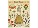 Puzzle Cavallini 1000 Pièces, Bees & Honey : Une Ode Artistique à la Nature