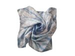 Foulard en soie naturelle - Etoile Bleue
