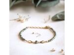 Bracelet Athènes - Or 24 carats et Pyrite