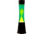 ITotal XL2345 Lampe à Lave 40 cm avec Base Noire, Liquide Vert et Cire Jaune