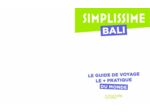 BALI GUIDE SIMPLISSIME