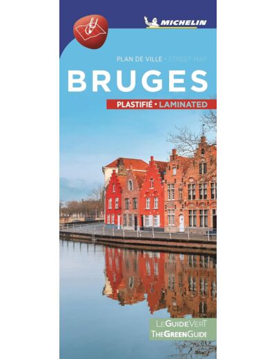 PLANS DE VILLE MICHELIN EUROPE - PLAN BRUGES (PLASTIFIE / LAMINATED)