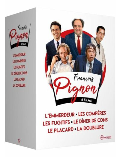 François Pignon, 6 films : L'emmerdeur + Les compères + Les fugitifs + Le dîner de cons + Le placard + La doublure - Édition Limitée
