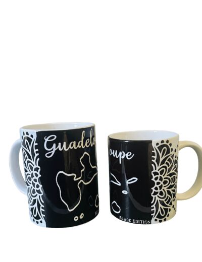 Lot de 2 mugs Guadeloupe