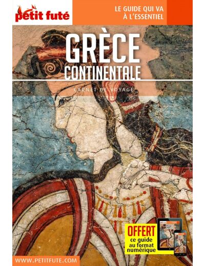 GUIDE GRECE CONTINENTALE 2023 CARNET PETIT FUTE