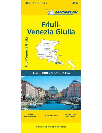 CARTE DEPARTEMENTALE FRIULI-VENEZIA GIULIA