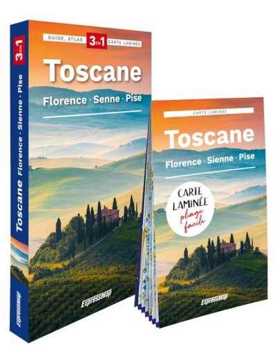 TOSCANE. FLORENCE, SIENNE, PISE (GUIDE 3EN1)