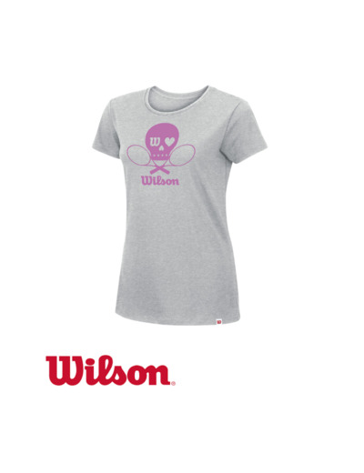 WILSON T-SHIRT FEMME Grey