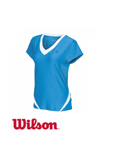 WILSON MELBANT TOP Blue/White