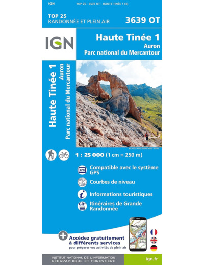 3639OT HAUTE TINEE, 1 AURON, PN DU MERCANTOUR