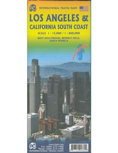 LOS ANGELES & CALIFORNIA SOUTH COAST - WATERPROOF