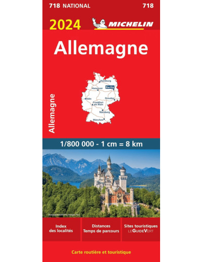 CARTE NATIONALE ALLEMAGNE 2024