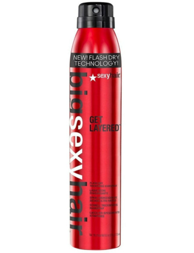 Sexy hair - get layered - laque sèche épaississante - 275 ml