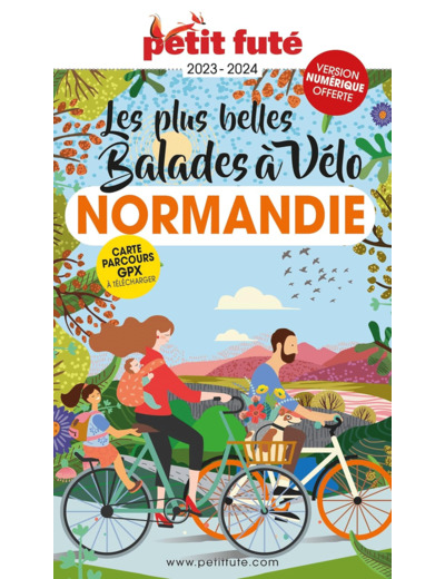 GUIDE BALADES A VELO NORMANDIE 2023 PETIT FUTE