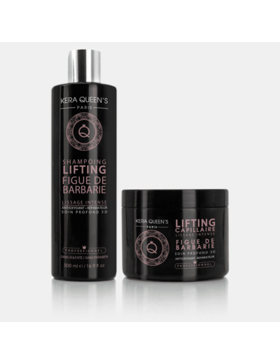 Gamme Lifting Figue de barbarie - Shampoing 500ml + Soin 500ml