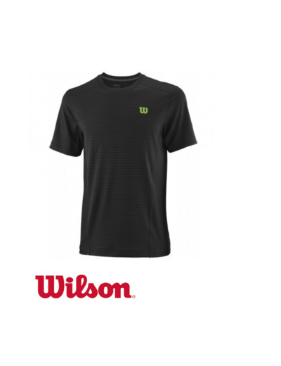 WILSON TEE-SHIRT MEN UWII LINEAR CREW Black