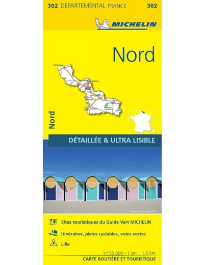 CARTE DEPARTEMENTALE NORD