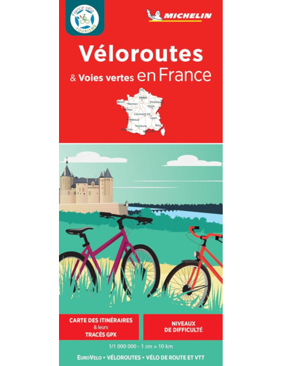 CARTE NATIONALE VELOROUTES & VOIES VERTES EN FRANCE