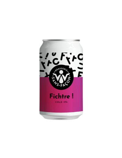 Bière Cold Ipa Fichtre! Brasserie Sans Façon 6 cannettes 33 cl