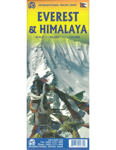 EVEREST & HIMALAYA 1:90,000