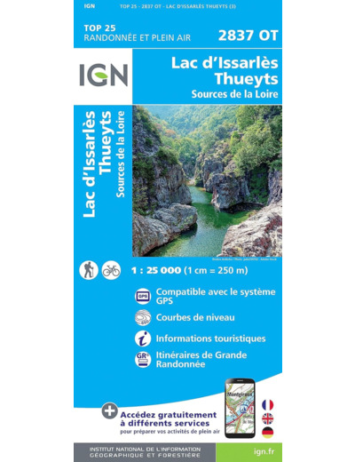 2837OT LAC ISSARLES - THUEYTS