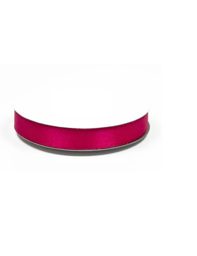 Ruban satin framboise 183 largeur 12 mm