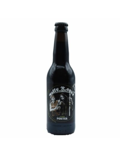 Bière Porter Jolly Roger brasserie Pirate de Clain lot de 6 bouteilles 75cl