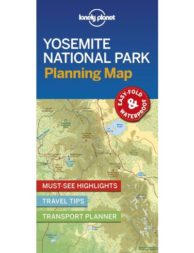 YOSEMITE NATIONAL PARK PLANNING MAP 1ED -ANGLAIS-