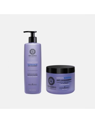 Rituel Silver blue (Anti-Jaunissement) - Shampoing 500ml + Masque 500ml