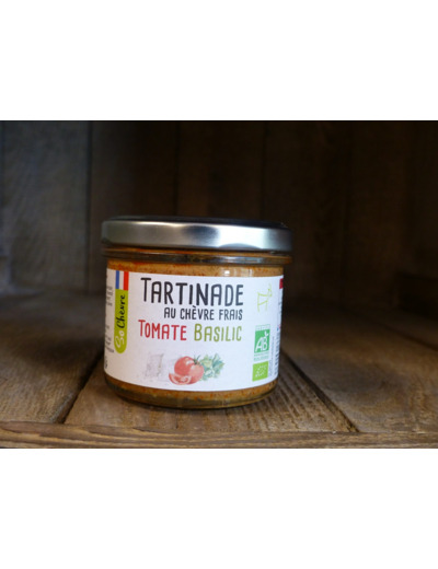 Tartinade au chèvre frais tomates & balisic